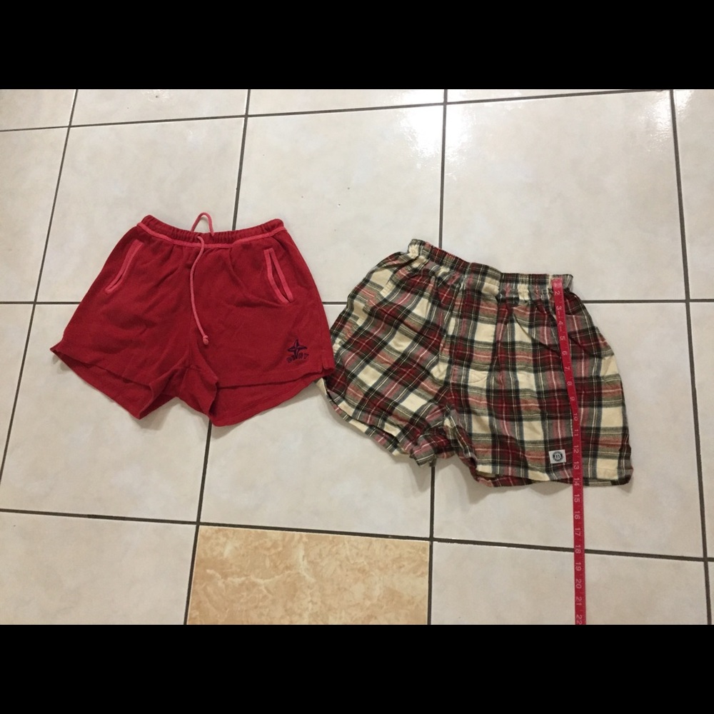 Soft cotton shorts 2.  Banana Republic and DKNY